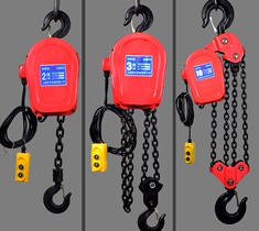 用環(huán)鏈電動(dòng)葫蘆起吊高爐熱風(fēng)閥門，省時(shí)省力