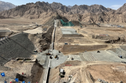 鋼絲繩葫蘆參與青海那棱格勒河水利樞紐工程建設(shè)過(guò)程